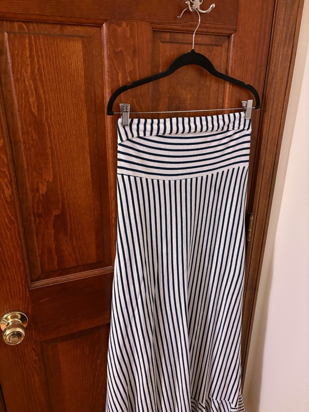 FREE PEOPLE Sadie Striped Stripe Midi Dress Sky Dive Combo NWOT Size M - Picture 7 of 10